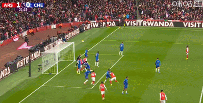 阿森纳2-1切尔西，萨利巴、廷贝尔破门，内托染红